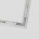 Corner Connector for the built-in track system Technical TRX010CL-22W, 10x5.3x10 cm, white color
