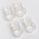 Stopper on the door handle Silicone, 4 pcs