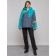 Ski jacket female winter, size 54, blue color
