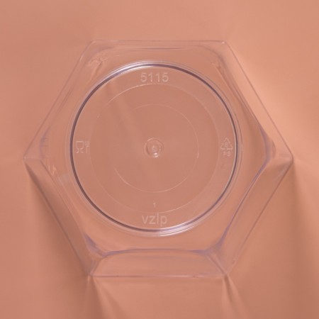 The form of the plastic disposable for the buffet "Grail", 100 ml, transparent, 25 pcs/units.-3