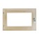 Window, 40 × 60cm, single -chamber double -glazed window, with a seal, from linden