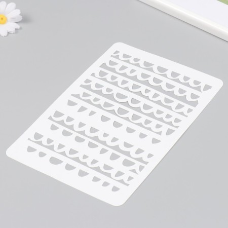 Plastic "pattern" 16x24 cm stencil-1