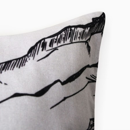 New Year. Decorative pillowcase "Ethel" Winter Landscape 50*50 cm, chopper, 100% cotton-1