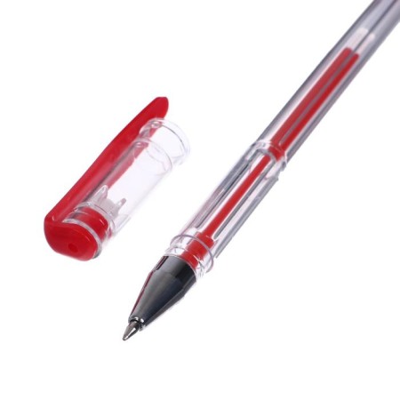 Set of gel pens 3 colors, blue, red, black, black body-3