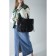 Board of lightning, 3 outer pockets, long belt, black color