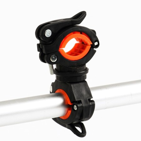 Mount for a bicycle lamp and pump, 10 x 5.6 cm