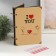Photo album on rings 30 sheets "Recognition of love" Black sheets 26x18 cm