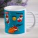 Mug "Fox. On Monday to work ", 300 ml