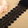 Hypure lace, 80 mm × 6.8 ± 0.5 m, black color