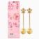 Gift set of spoons with suspensions "Follow the dream", 2 pcs., 15.8 x 2.5 cm