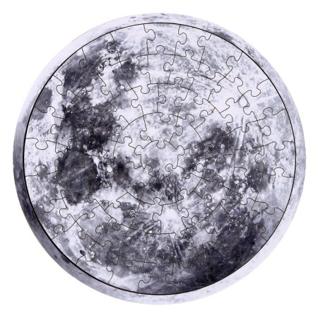 Wooden puzzle "Moon", 20 x 20 cm, 73 details-1