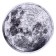Wooden puzzle "Moon", 20 x 20 cm, 73 details
