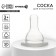 Nipple for a bottle, +3 months, medium stream, classic throat 35mm, (packing 30pcs)