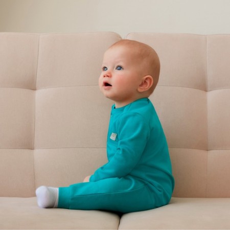 Combineson children's minku emerald color, height 74-80 cm-2