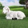 Garden figure "lambs lies" 29x15x17cm