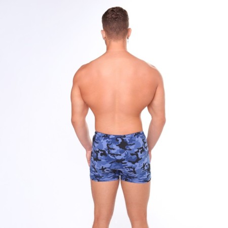 Panties men's boxers, color blue camouflage, size 50-4