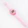 Watch of washing electronic, children's "birds", silicone strap, pink