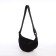 Youth bag with zipper, black color