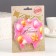 A candle for a cake "with an anniversary. Balls ", pink, 8 cm