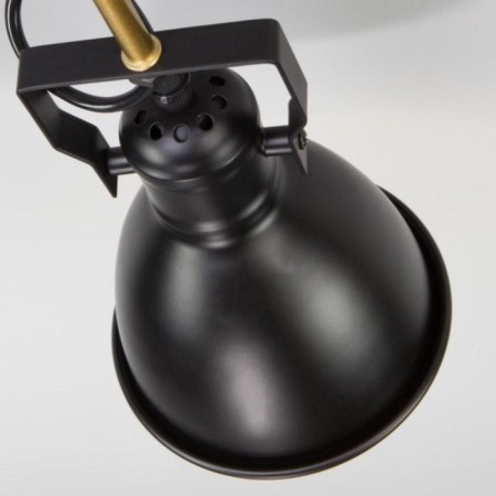 Denley chandelier, 5x60W E27, color gold, black-4