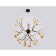 Suspended chandelier Ambrella Light, Traditional, TR3021, 36XG4, Color Dark Coffee