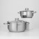 Set of pots "Grett", 2 subjects: 2.2/4.2 l, capsule, induction