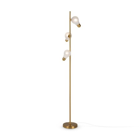 Freya Fr5372FL-03BS Evidence, 220x220x1530 mm, G9, 3x40W, brass color.-1