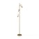 Freya Fr5372FL-03BS Evidence, 220x220x1530 mm, G9, 3x40W, brass color.