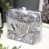 Climber Plastic, glass "Carriage" silver 9.5x10x6 cm