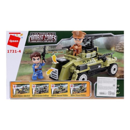 Constructor Military Zone "Armored personnel carrier", 2 minifigurs and 155 parts-3