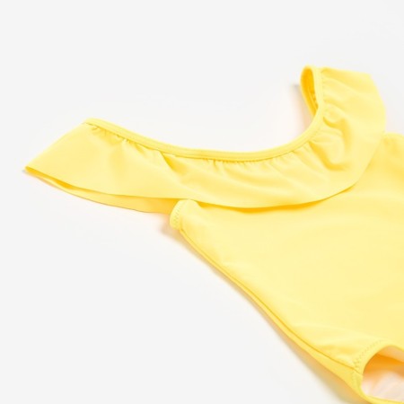 Swimsuit Assed children's minku yellow color, height 122-128-5