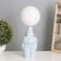 Table lamp "Elephant" 1x40W E14 gray 12.5x12.5x31cm