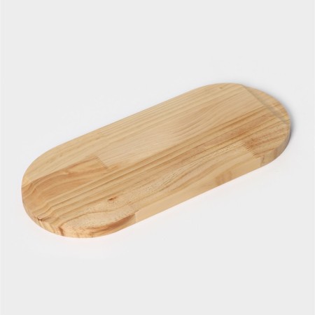 Grill pan, 37 × 16.5 cm, with handles, on a wooden stand-6