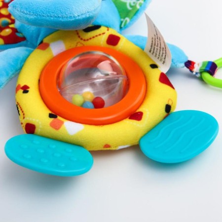 Suspension - Tiger rattle, with a teething, on a crib, stroller, crumb I-10