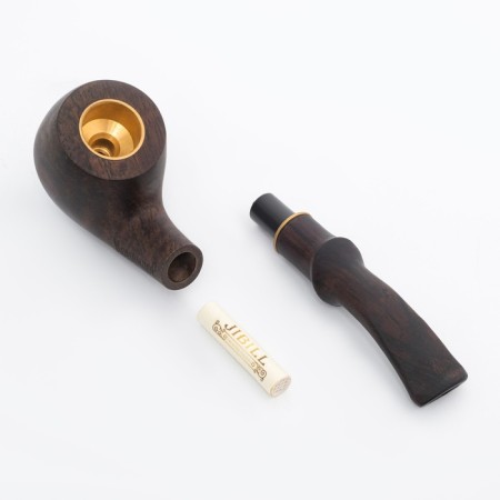 Cooling tube for tobacco "Commander premium", classic, 13.5 x 4 x 3.9 cm-3