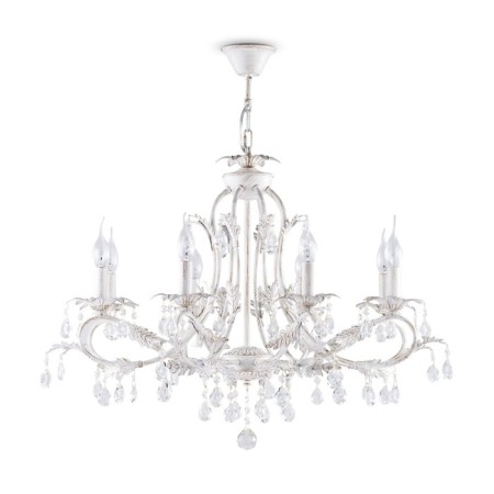 Freya Fr3040-PL-08-WG Dezi, 820x820x1150 mm, E14, 8x60W, white with gold-1