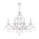 Freya Fr3040-PL-08-WG Dezi, 820x820x1150 mm, E14, 8x60W, white with gold