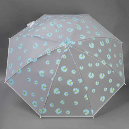 Umbrella - semi -automatic cane "flowers", 8 knitting needles, r = 46 cm, color mix-9