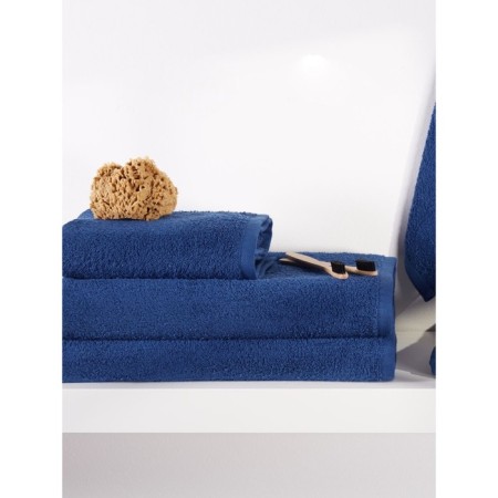 Tainted towel Limogen, size 40x70 cm, blue color-7