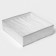 Organizer for storing linen LadOM, 7 cells, 32 × 32 × 10 cm, white color