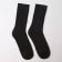 Socks male terry, black color, size 25-27