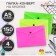 A set of converters on the Calligrata Neon, A5, 150MKM button, neon yellow roses il il 4pcs/un