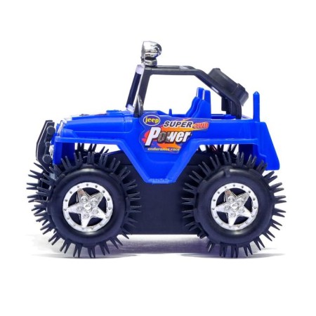Jeep-transplant "All-terrain vehicle", works from batteries, color mix-1