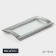 Glass Serving "Shine", 32 × 16 × 2.5 cm, silver color