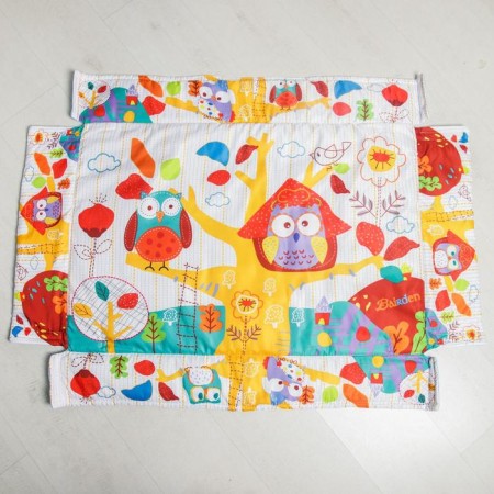 Developing rug with arcs "Vovushkin House", 110x83 cm.-1