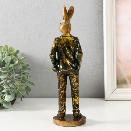 Polystone souvenir "Hare in the costume" 8x7.5x26 cm-2