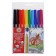 Fleeters 10 colors Koh-I-Noor "Beasts", three-sided