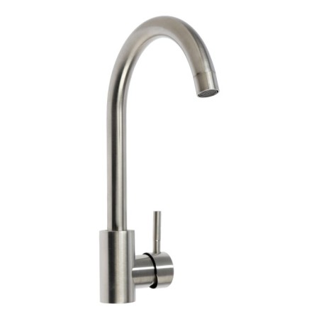 Kitchen mixer Zein Z3827, single -leaf, pour height 26 cm, satin-4