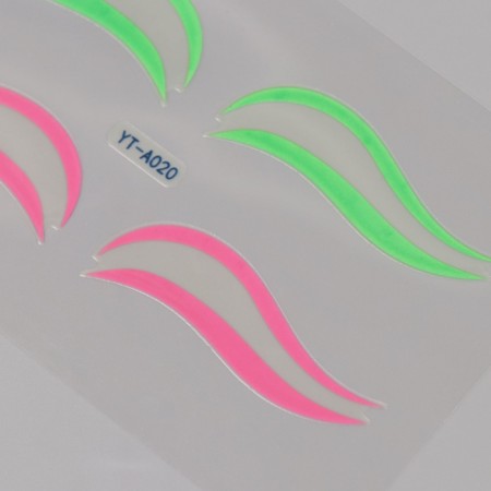 Plastic sticker on the face of "arrow. Double" 13x13.5 cm-3
