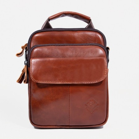 Male bag, Fidelio Largo, brown color